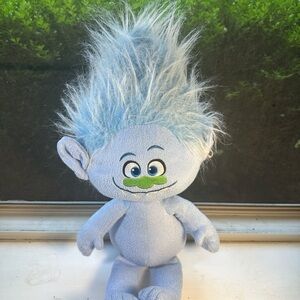 Blue guy diamond Hasbro Trolls Plush Toy 20”